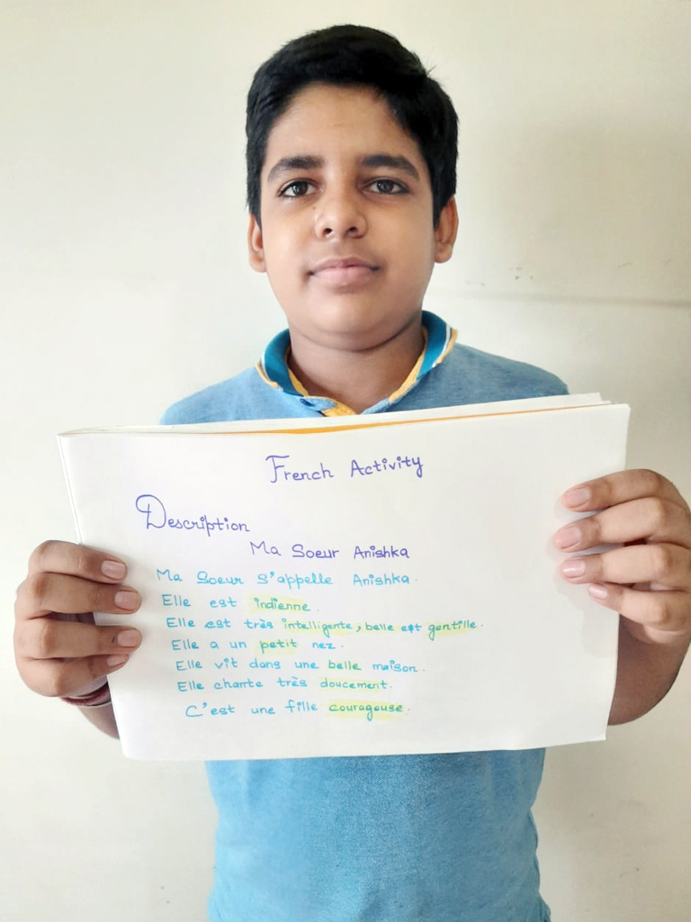 Presidium Rajnagar, OUR LANGUAGE ENTHUSIASTS ENJOY THIRD LANGUAGE ACTIVITY! Presidium Rajnagar, OUR LANGUAGE ENTHUSIASTS ENJOY THIRD LANGUAGE ACTIVITY!